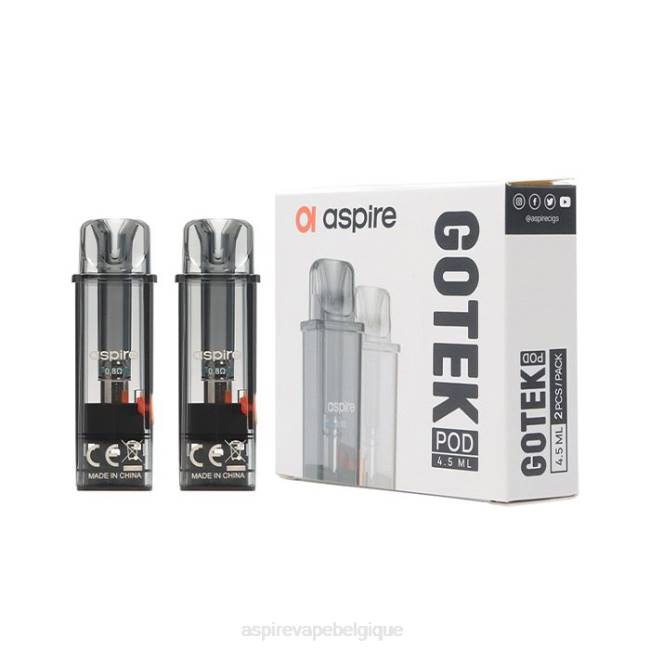 Aspire gotek pod (édition reremplie 4,5 ml) compatible avec gotek x et gotek sAspire e cig official website 86XN232