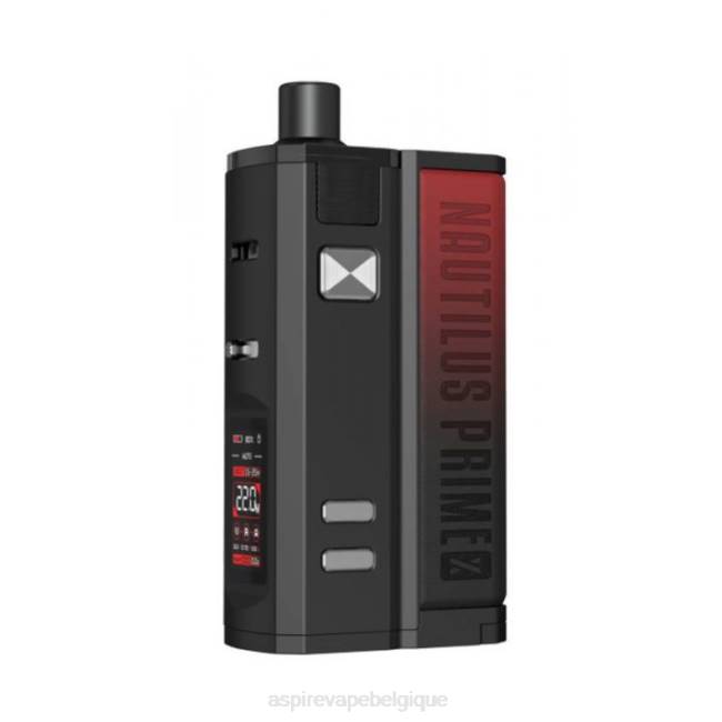 Aspire Nautilus kit premier x dégradé rouge Aspire vape belgique 86XN136