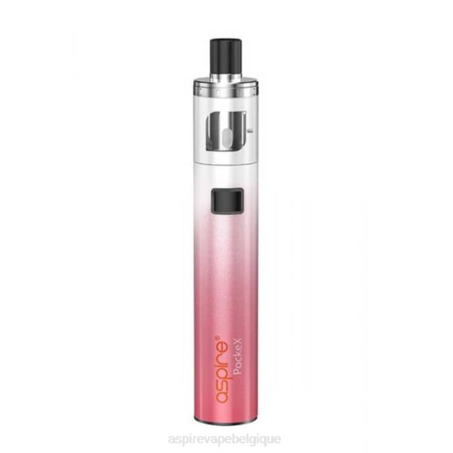 Aspire Pockex kit édition anniversaire dégradé rose Aspire vape sale 86XN116