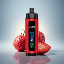 Aivono Aim Fatpro 22000 Puffs Fraise Coup de Poing 5% Nicotine 600mAh
