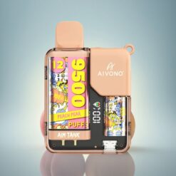 Aivono Aim Tank 9500 Puffs Poire Pêche 18ml 650mAh