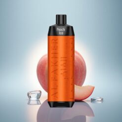 Al Fakher Crown Bar 8000 Crystal Glace Pêche 600mAh 5mg Nicotine