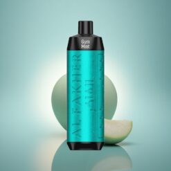 Al Fakher Crown Bar 8000 Crystal Menthe Gommée 600mAh 5mg Nicotine