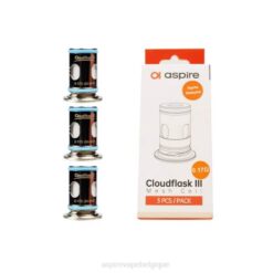 Aspire Cloudflask Bobine de maille III 0,17 ohm/3 pièces par paquetAspire vape avis 86XN207