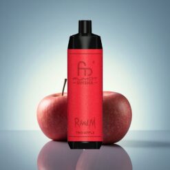 RandM Fumot Shisha 10000 Puffs Deux Pommes avec 0,5% de nicotine et batterie 850 mAh