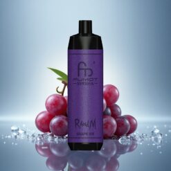 RandM Fumot Shisha 10000 Puffs Glace Raisin LED 850 mAh