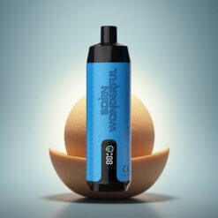 RandM Fumot Shisha 10000 Puffs Le Homme Confortable avec LED et 0,5% de Nicotine