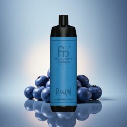 RandM Fumot Shisha 10000 Puffs Myrtille Raisin avec 18ml et 0,5% nicotine