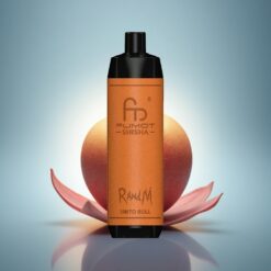 RandM Fumot Shisha 10000 Puffs Vimto Taureau 18ml e-liquide prérempli 0,5% nicotine