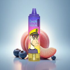 RandM Fumot Tornado 15000 Puffs Bonbon Pêche Myrtille 25ml 850mAh