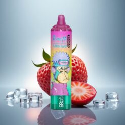 RandM Fumot Tornado 15000 Puffs Fraise Glacée 25ml 5% Nicotine