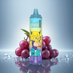 RandM Fumot Tornado 15000 Puffs Glace de Raisin 25ml 850mAh