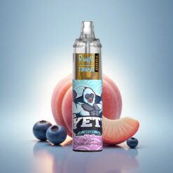 RandM Fumot Tornado 7000 Puffs Bonbon Pêche Myrtille avec 14 ML et 850 mAh