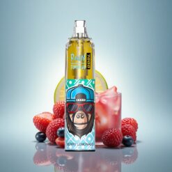 RandM Fumot Tornado 7000 Puffs Citronné aux Baies avec 850 mAh et Nicotine Réglable