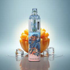 RandM Fumot Tornado 7000 Puffs Mangue sur Glace avec 14 ML et 5% Nicotine