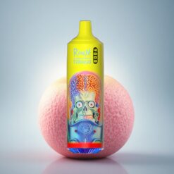 RandM Fumot Tornado 9000 Puffs Citronnade Rose Rechargeable 850 mAh & Mesh Coil