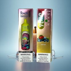 RandM Fumot Tornado 9000 Puffs Glace Pop 850 mAh 18 mL