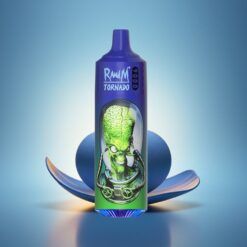 RandM Fumot Tornado 9000 Puffs Monsieur Bleu 850 mAh 18 mL Mesh Coil