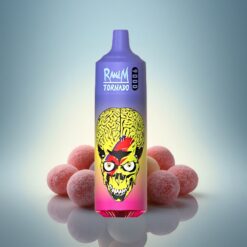 RandM Fumot Tornado 9000 Puffs Skittles Arc-en-Ciel 850 mAh 18 mL