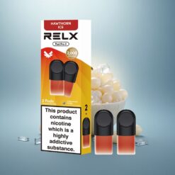 Relx Pod Pro 2 Vape Device Aubépine Glace 18mg/ml nicotine 1,9ml 3 modes (5,5W, 6,5W, 8W)