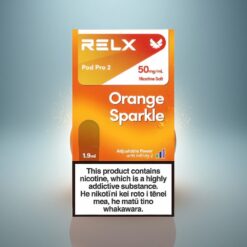 Relx Pod Pro 2 Vape Device Étincelle Orange 50mg/ml de nicotine, 1,9ml, 5,5W/6,5W/8W