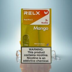 Relx Pod Pro 2 Vape Device Glace à la Mangue 30mg/ml de nicotine, 1.9ml, Mode Boost 8W