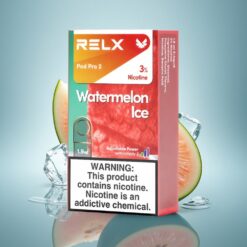 Relx Pod Pro 2 Vape Device Glace à la Pastèque 30mg/ml de nicotine - 1,9ml - 3 modes (5,5W, 6,5W, 8W)